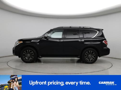 Black 2020 Nissan Armada Platinum