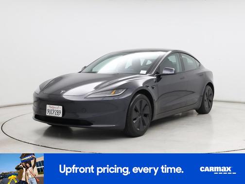 Gray 2025 Tesla Model 3 Long Range