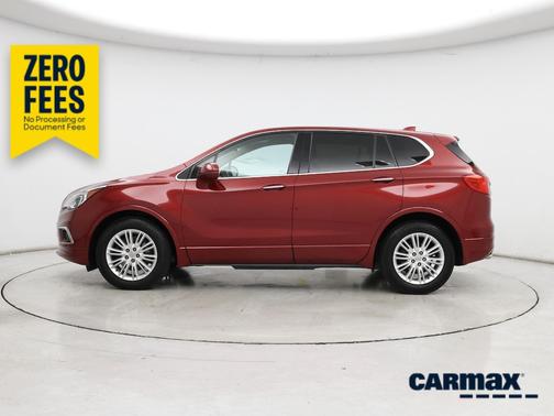 Red 2017 Buick Envision Preferred