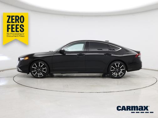 Black 2025 Honda Accord Hybrid Touring