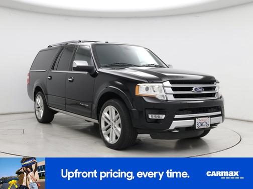 Black 2017 Ford Expedition EL Platinum