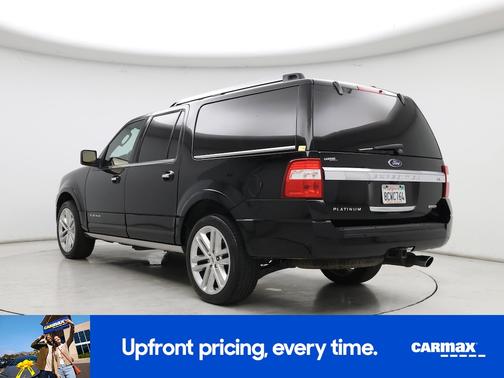 Black 2017 Ford Expedition EL Platinum