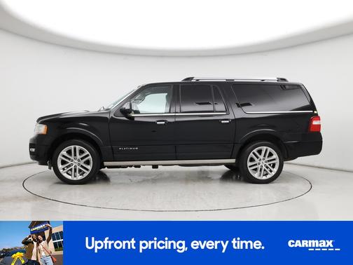 Black 2017 Ford Expedition EL Platinum