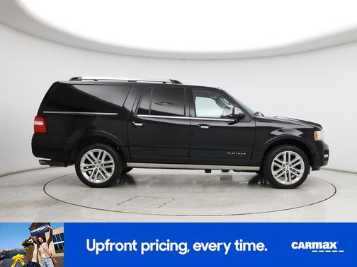 Black 2017 Ford Expedition EL Platinum