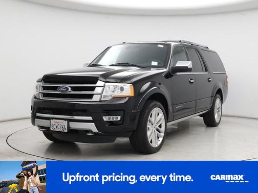 Black 2017 Ford Expedition EL Platinum
