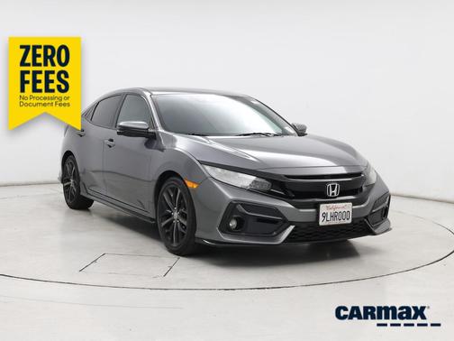 Gray 2021 Honda Civic Sport Touring