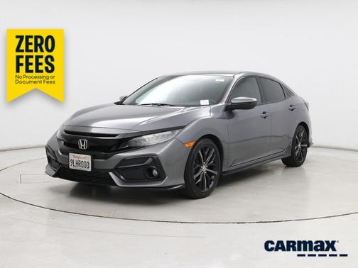 Gray 2021 Honda Civic Sport Touring
