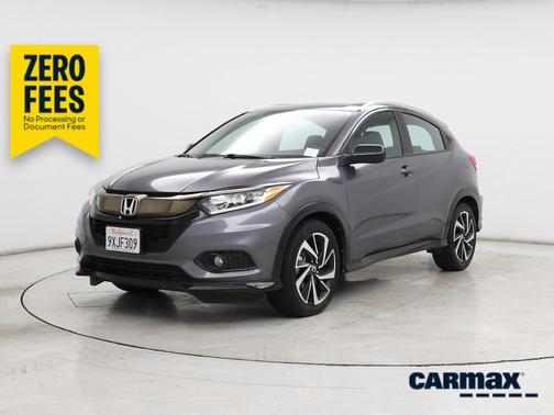 Gray 2019 Honda HR-V Sport