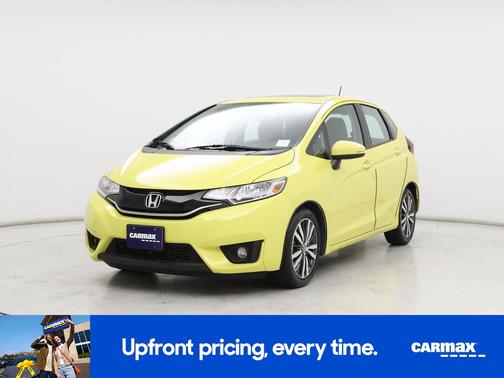 Yellow 2015 Honda Fit EX-L