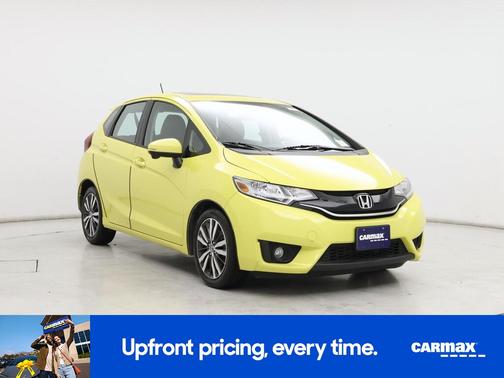 Yellow 2015 Honda Fit EX-L