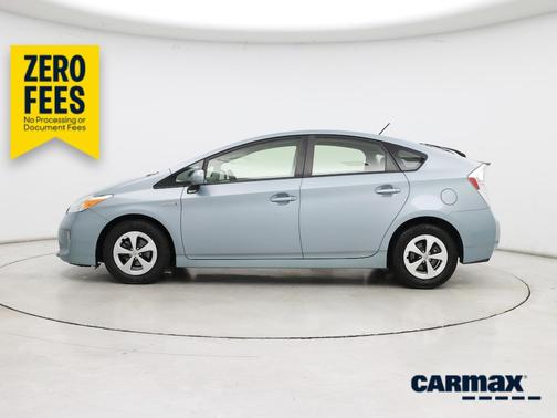 Blue 2015 Toyota Prius Two