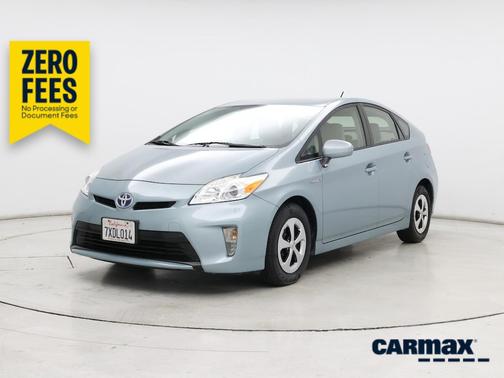 Blue 2015 Toyota Prius Two