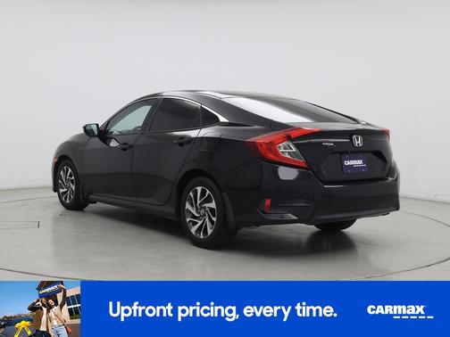 Black 2016 Honda Civic EX