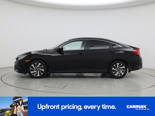 Black 2016 Honda Civic EX
