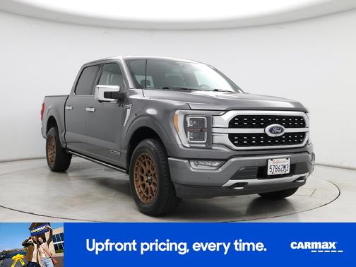Gray 2022 Ford F-150 Platinum
