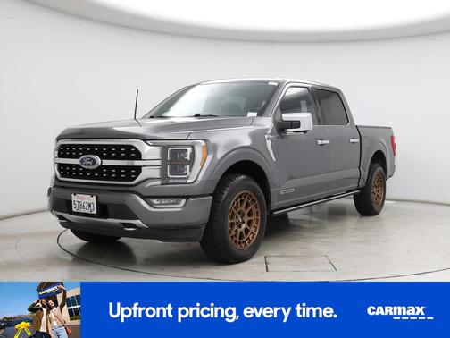 Gray 2022 Ford F-150 Platinum