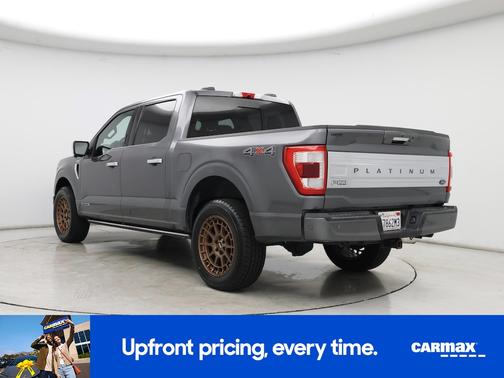 Gray 2022 Ford F-150 Platinum