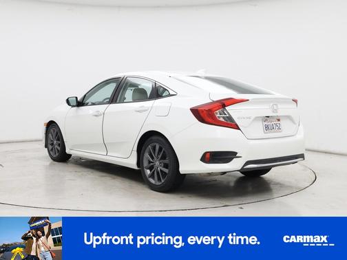 White 2019 Honda Civic EX