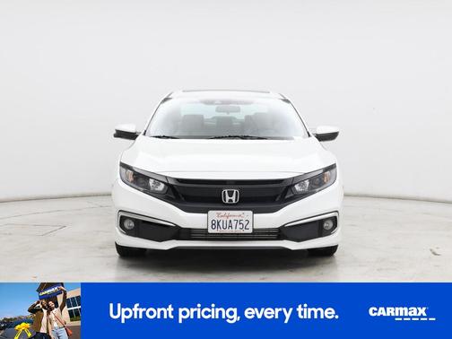 White 2019 Honda Civic EX