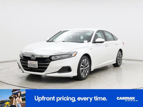 White 2022 Honda Accord Hybrid