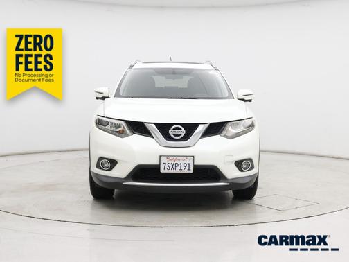 White 2016 Nissan Rogue SL