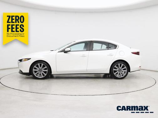 White 2021 Mazda Mazda3 Preferred