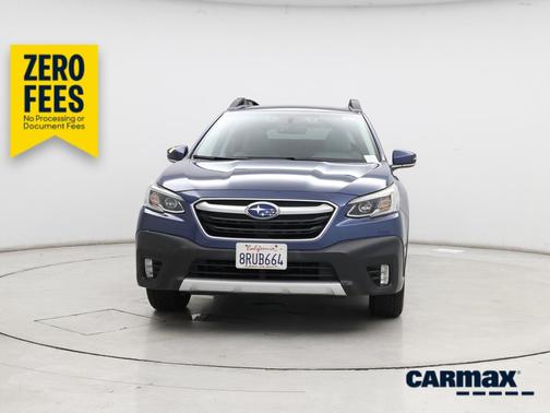 Blue 2020 Subaru Outback Limited