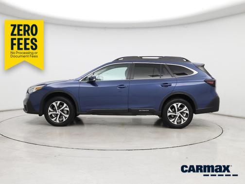 Blue 2020 Subaru Outback Limited
