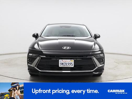 Black 2024 Hyundai SONATA SEL