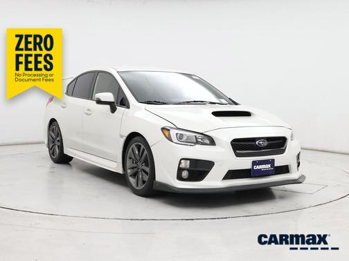 White 2017 Subaru WRX STI