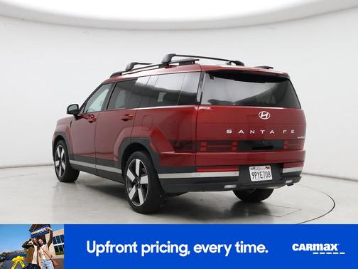 Red 2025 Hyundai SANTA FE Limited