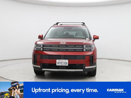 Red 2025 Hyundai SANTA FE Limited