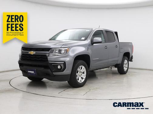 Gray 2021 Chevrolet Colorado LT