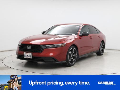 Red 2023 Honda Accord Hybrid Sport