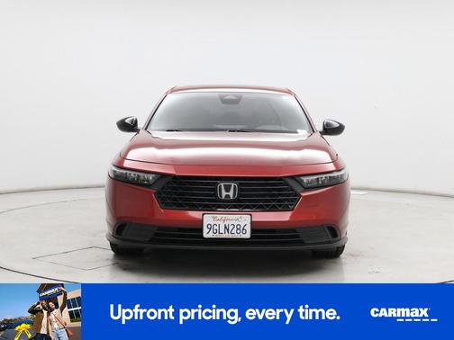 Red 2023 Honda Accord Hybrid Sport