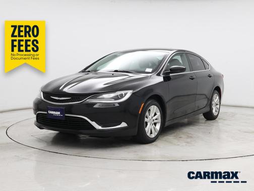 Black 2016 Chrysler 200 Limited