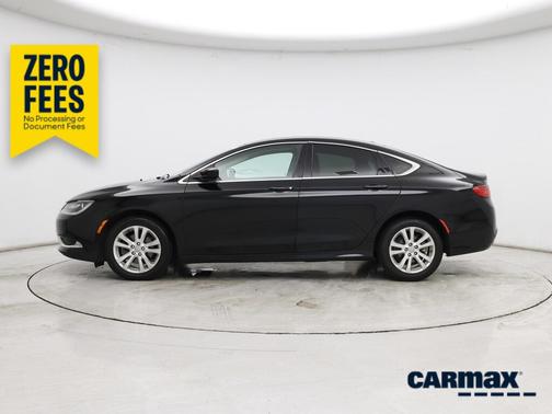Black 2016 Chrysler 200 LX