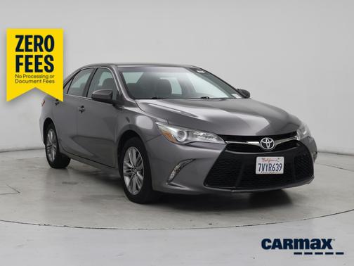 Gray 2017 Toyota Camry SE