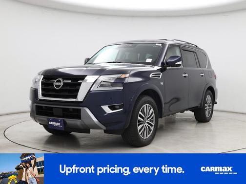 Blue 2021 Nissan Armada SL
