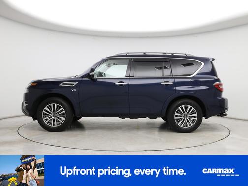 Blue 2021 Nissan Armada SL