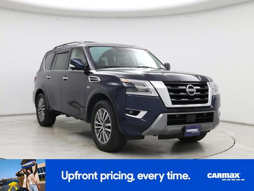 Blue 2021 Nissan Armada SL