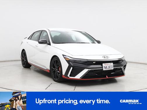 White 2025 Hyundai ELANTRA N