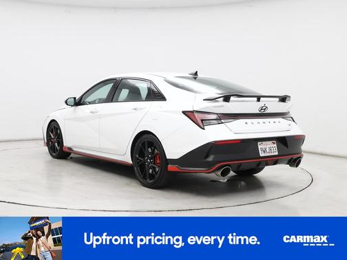 White 2025 Hyundai ELANTRA N