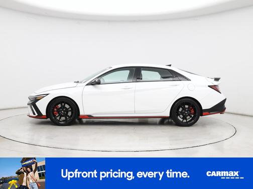 White 2025 Hyundai ELANTRA N