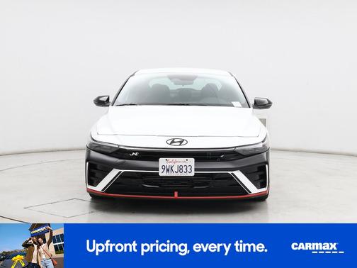 White 2025 Hyundai ELANTRA N