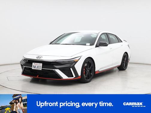 White 2025 Hyundai ELANTRA N