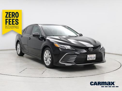 Black 2022 Toyota Camry LE