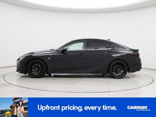 Black 2021 Lexus IS 350 F-Sport