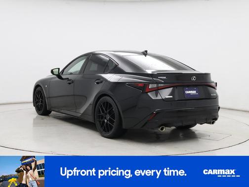 Black 2021 Lexus IS 350 F-Sport