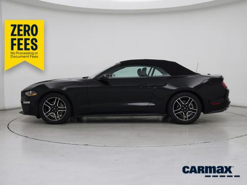 Black 2018 Ford Mustang Ecoboost Premium